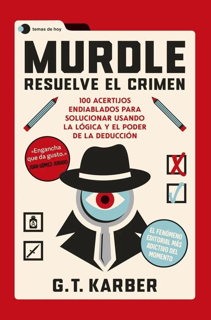 Portada de Murdle Resuelve El Crimen: Resuelve El Crimen, De G T Karber., Vol. 1. Editorial Ediciones Temas De Hoy, Tapa Bla…