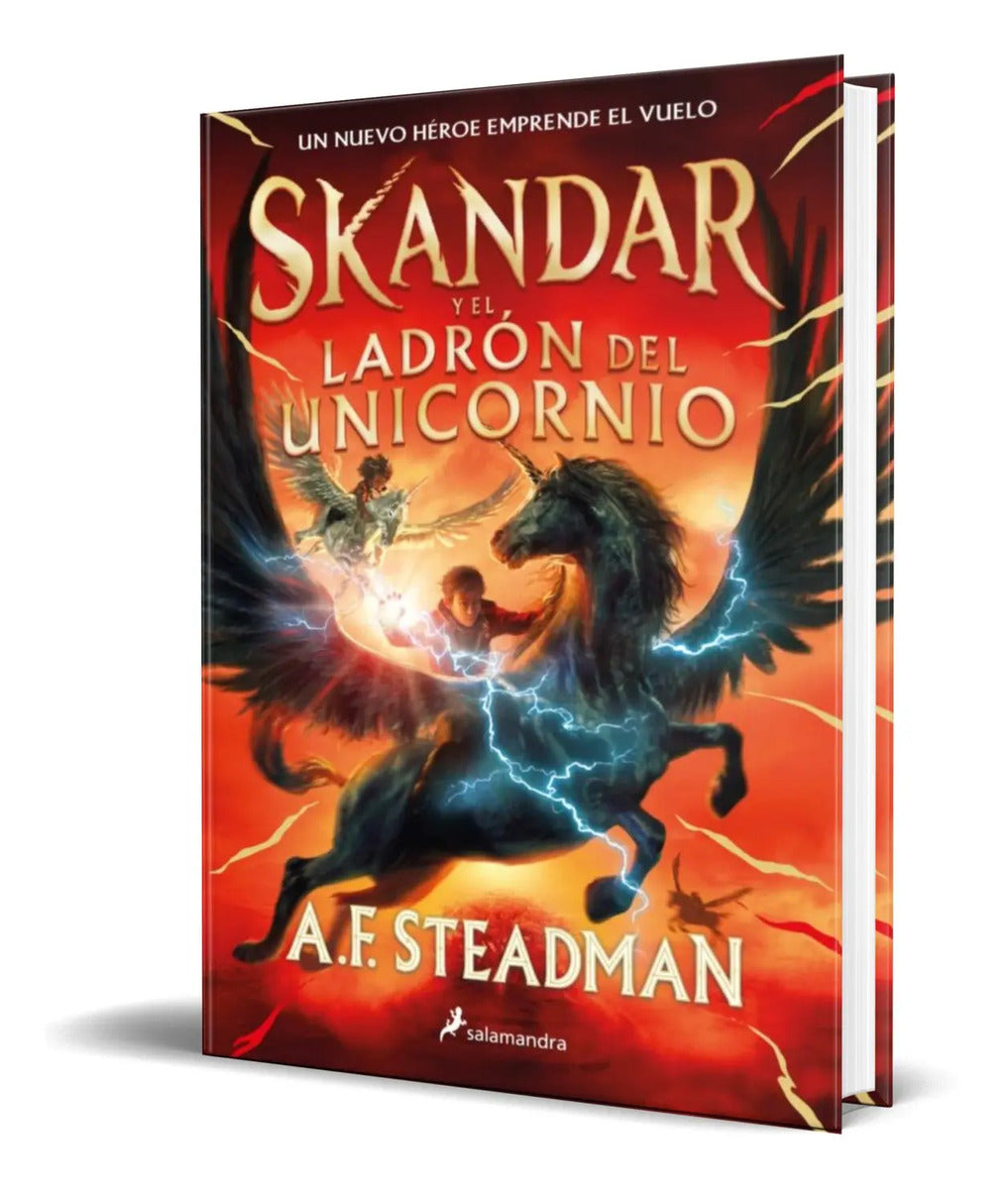 Portada de Libro Skandar Y El Ladron Del Unicornio [ Original ]