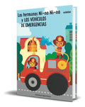 Portada de Libro Los Vehículos De Emergencias Los Hermanos Ni-no Ni-no, De Daniela Gamba. Editorial Edebé, Tapa Dura En Espa…