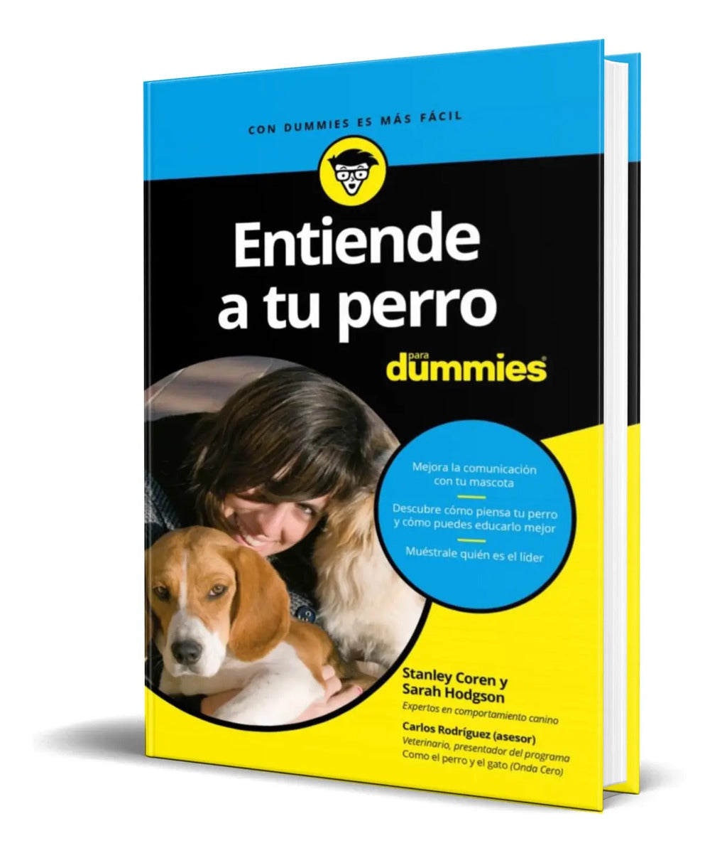 Portada de Libro Entiende A Tu Perro Para Dummies [ Original ]