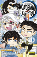 Portada de Guardianes De La Noche Academia Kimetsu 6, De Gotouge, Koyoharu. 1, Vol. 1. Editorial Norma Editorial, Tapa Bland…