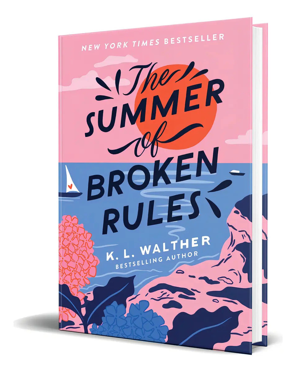Portada de Libro The Summer Of Broken Rules [ K. L. Walther ] Original, De K. L. Walther. Editorial Sourcebooks Fire, Tapa B…