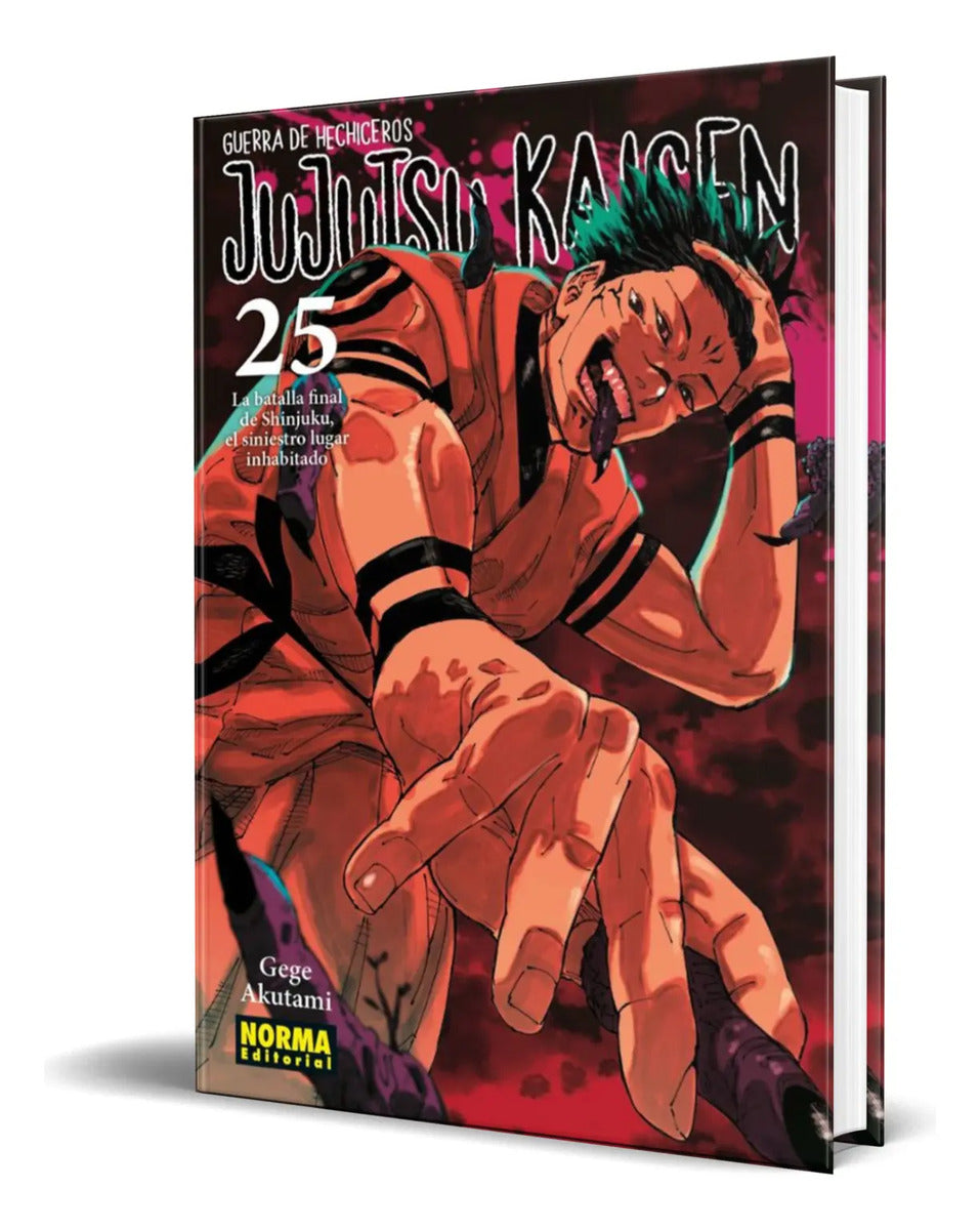 Portada de Libro Jujutsu Kaisen Vol.25 [ Gege Akutami ] Original