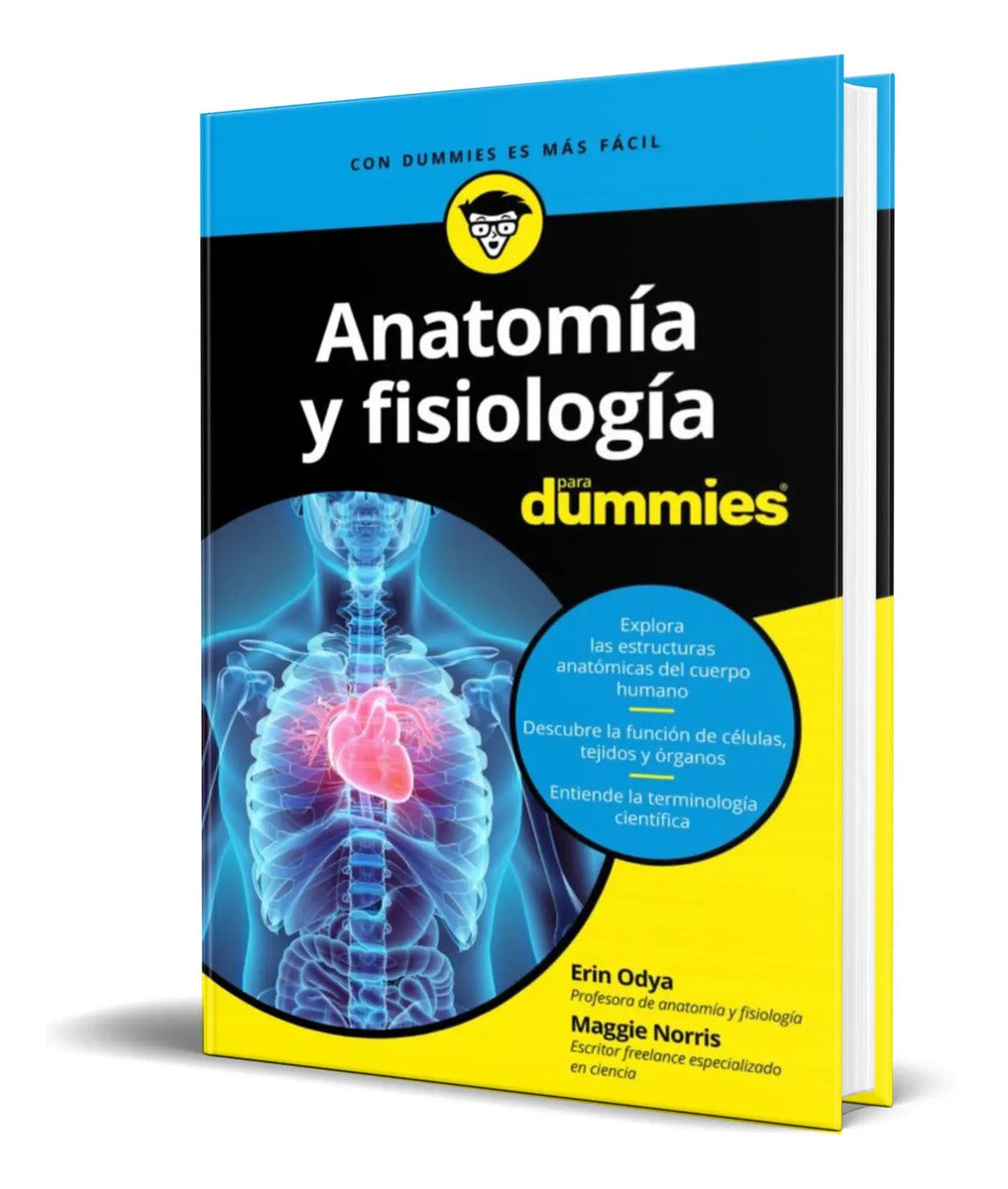 Portada de Libro Anatomia Y Fisiologia Para Dummies [ Erin Odya ]