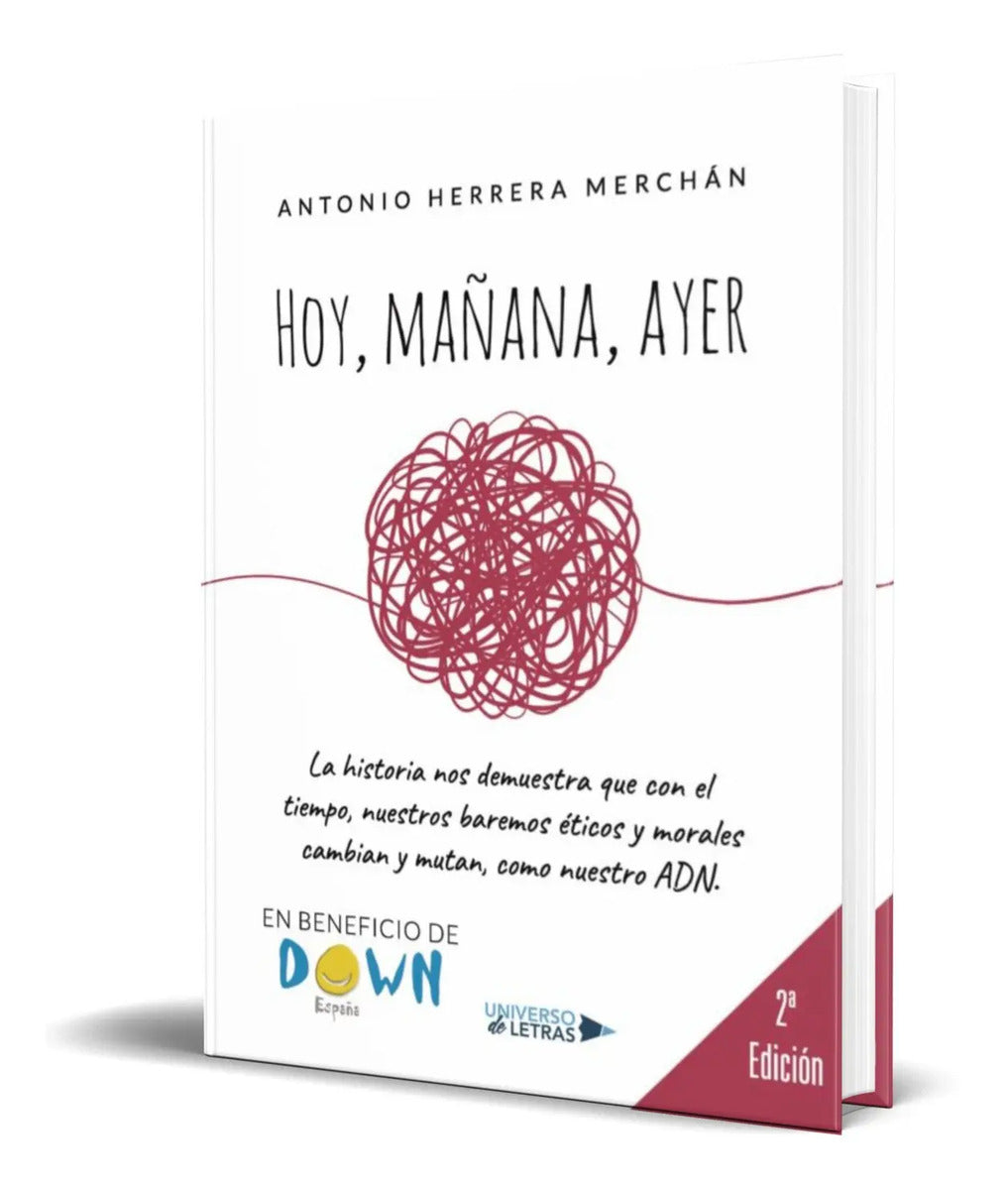 Portada de Libro Hoy, Mañana, Ayer [ Antonio Herrera Merchan ] Original