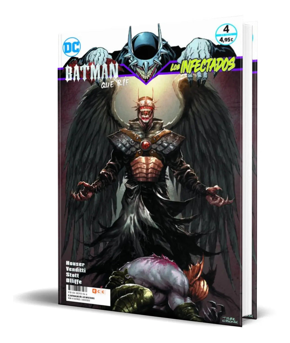 Portada de Libro El Batman Que Rie [ Los Infectados Vol. 4 ] Original