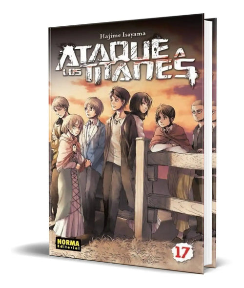 Portada de Ataque A Los Titanes Vol.17 [ Hajime Isayama] Original