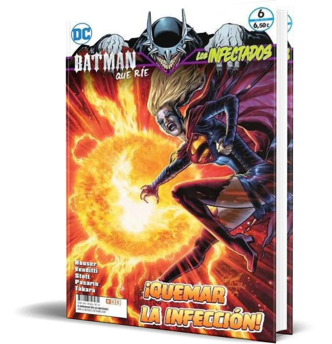 Portada de Libro El Batman Que Rie [ Los Infectados Vol. 6 ] Español