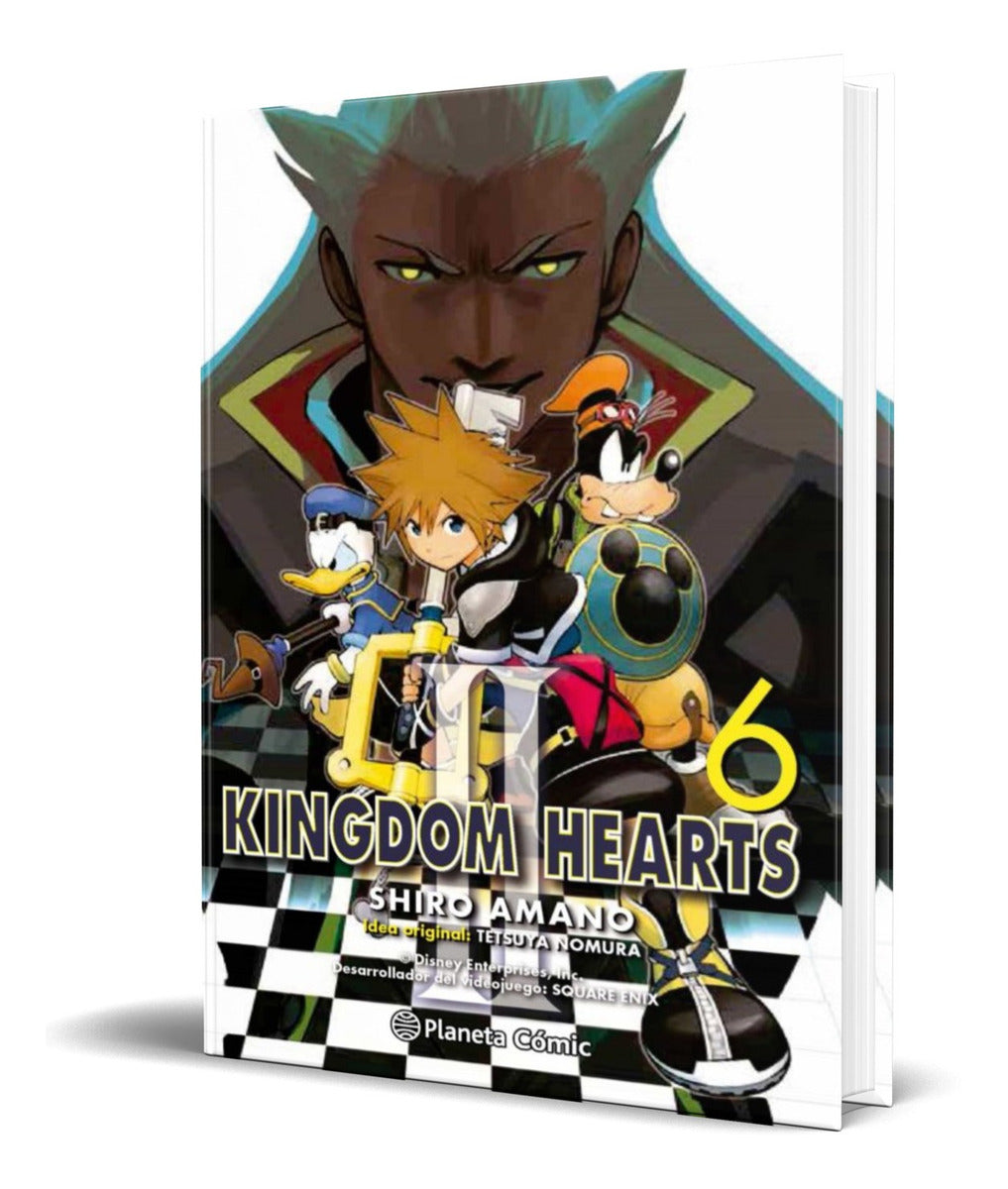 Portada de Libro Kingdom Hearts 2 Vol. 6 [ Shiro Amano ] Original