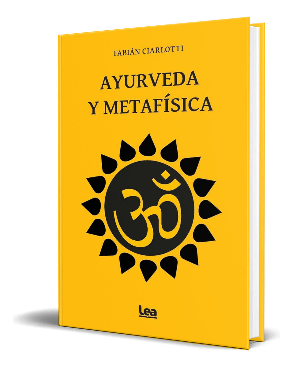 Portada de Libro Ayurveda Y Metafísica [ Fabián Ciarlotti ] Original
