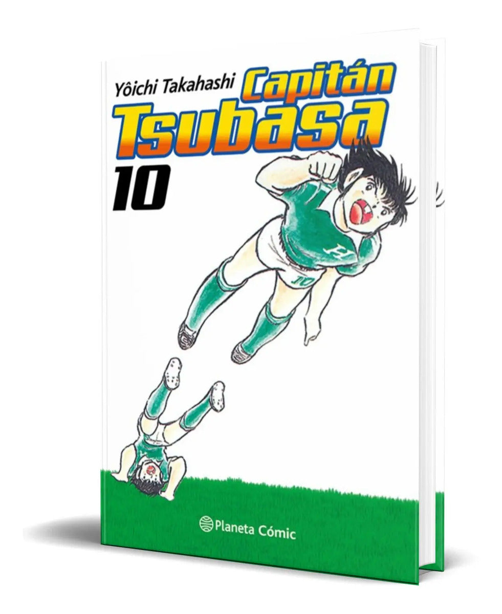 Portada de Libro Capitan Tsubasa Vol.10 [ Yoichi Takahashi ] Original