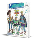 Portada de Libro Para Niños Para Colorear Toy Story 4 [ Bilingue ]