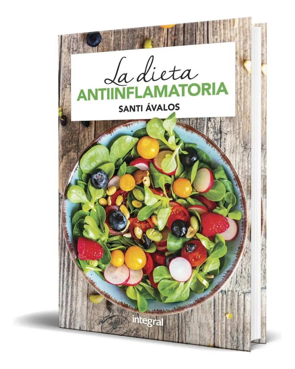 Portada de Libro La Dieta Antiinflamatoria [ Santi Avalos ] Original