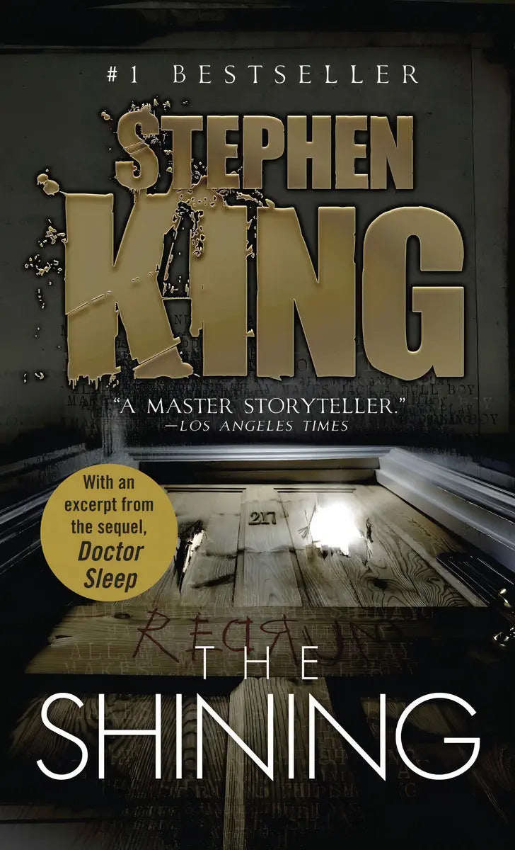 Portada de The Shining By Stephen King (libro En Inglés) Edición De Bolsillo.