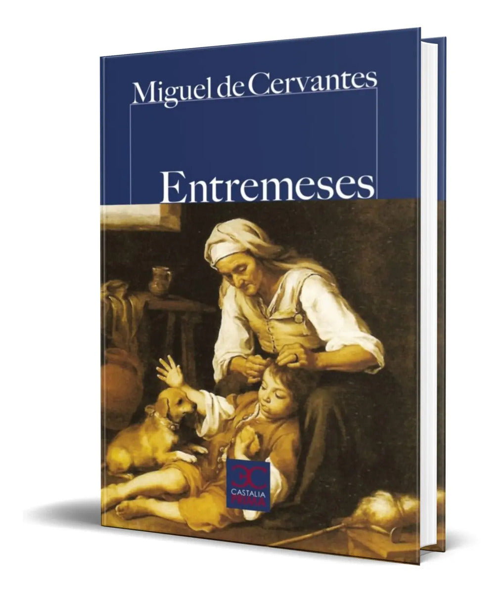 Portada de Libro Entremeses [ Miguel De Cervantes ] Original