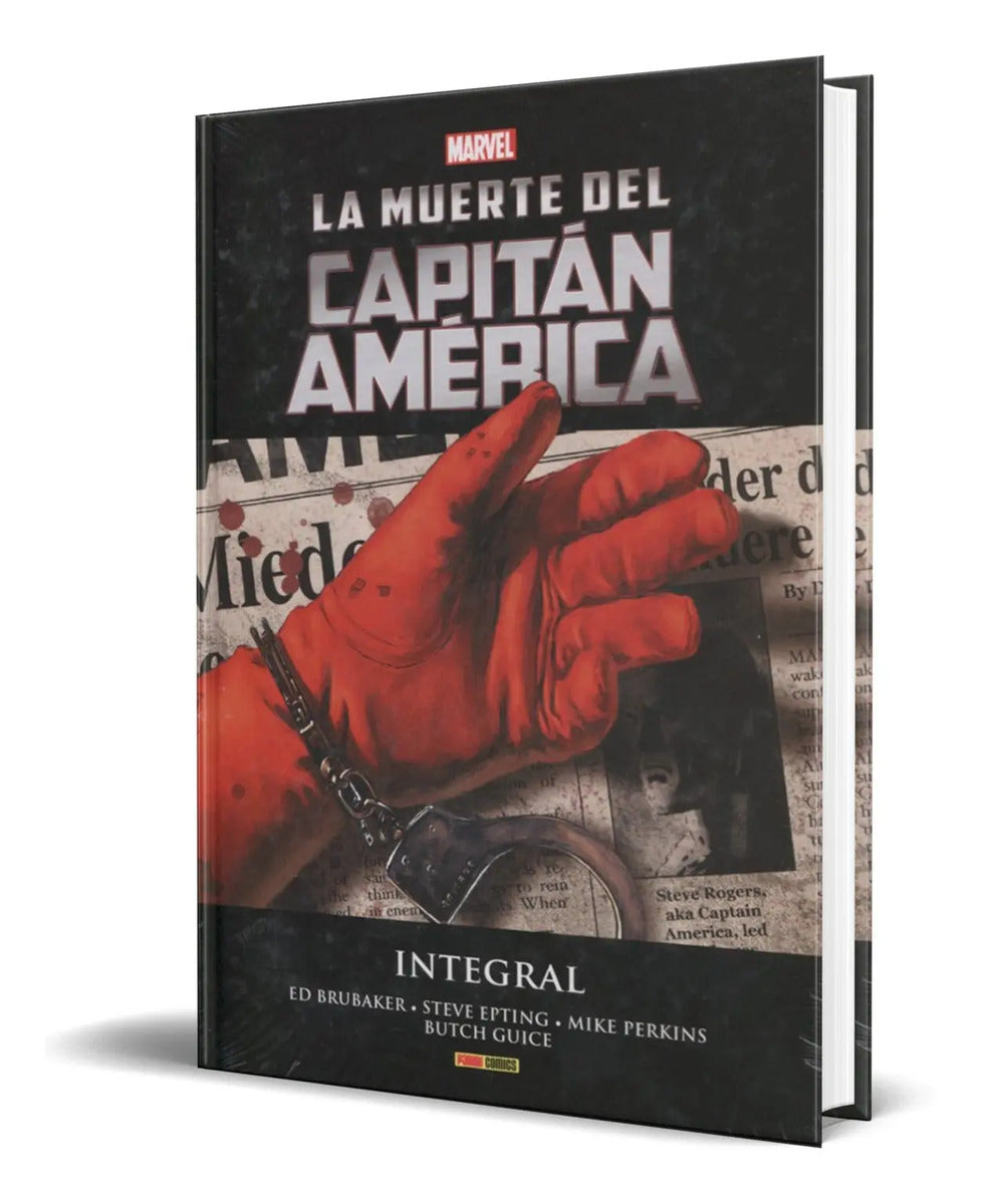 Portada de Libro La Muerte Del Capitán América [ Integral ] Original