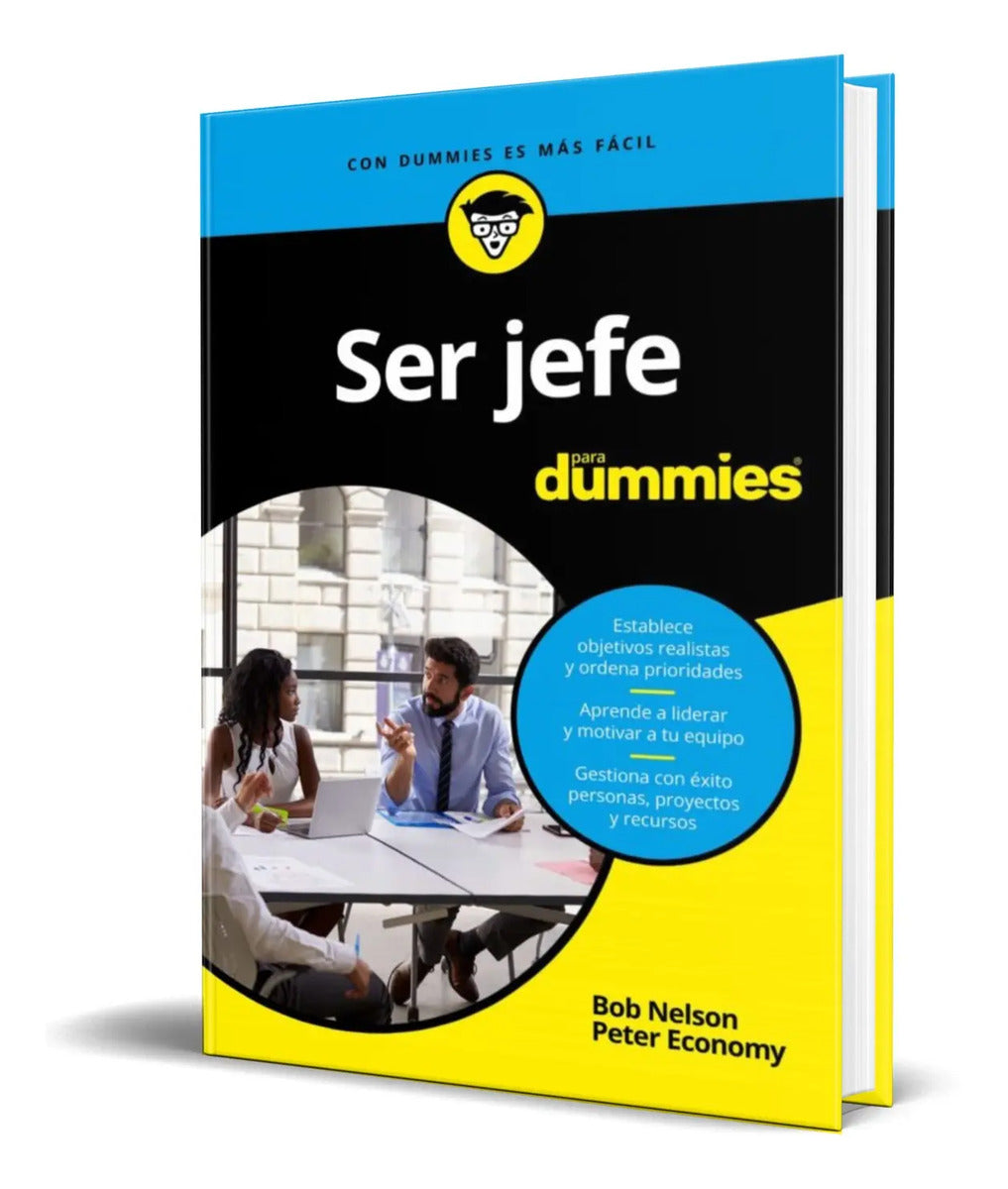 Portada de Libro Ser Jefe Para Dummies [ Bob Nelson ] Original