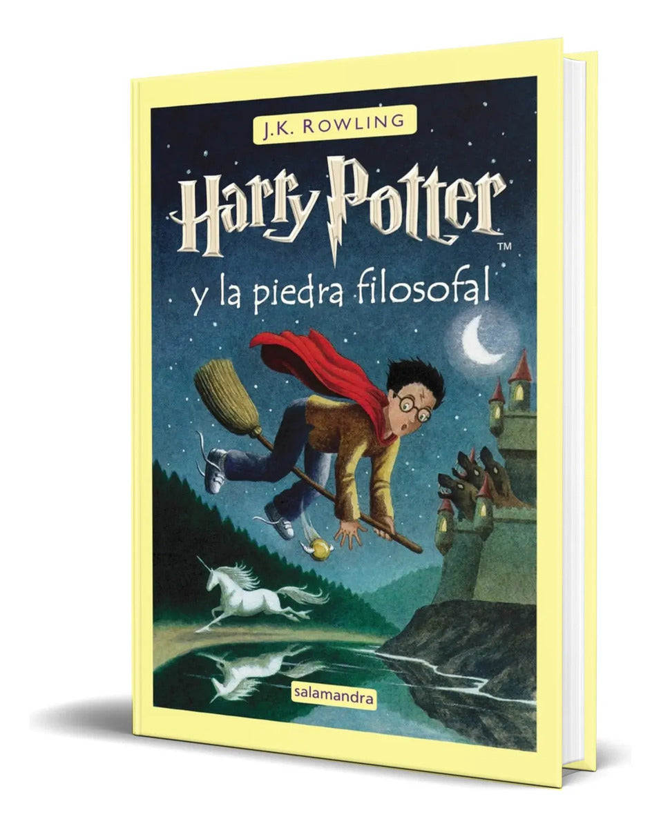 Portada de Libro Harry Potter Y La Piedra Filosofal [ Pasta Dura ]