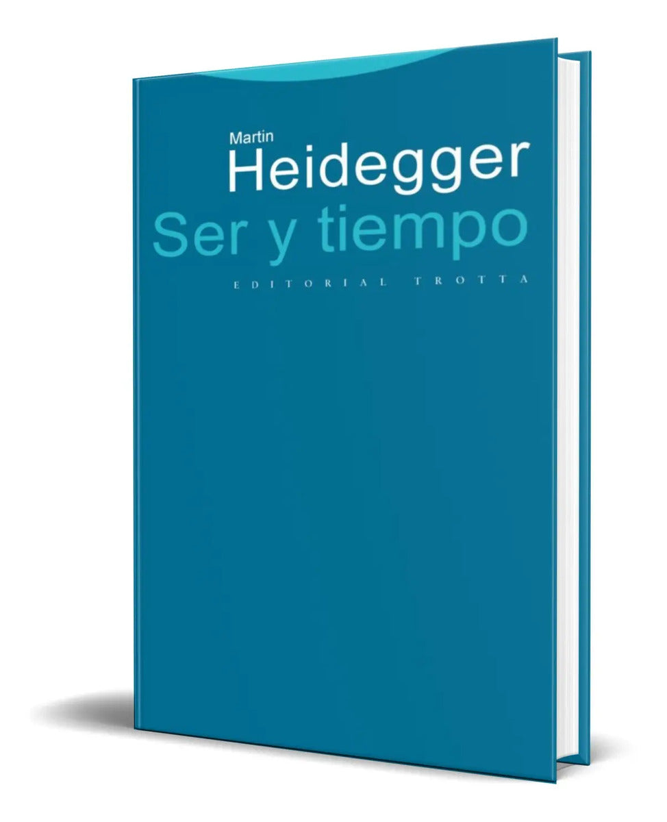 Portada de Libro Ser Y Tiempo [ Martin Heidegger ] Pasta Dura