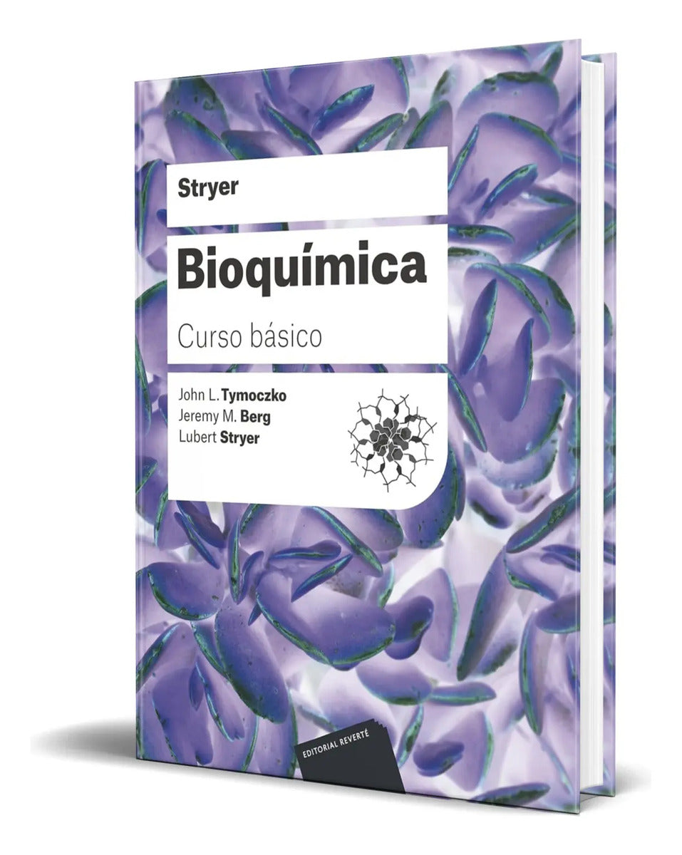 Portada de Libro Bioquímica [ Curso Básico ] Original Lubert L. Stryer