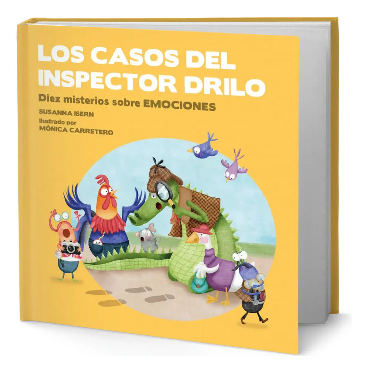 Portada de Libro Los Casos Del Inspector Drilo Diez Misterios Original