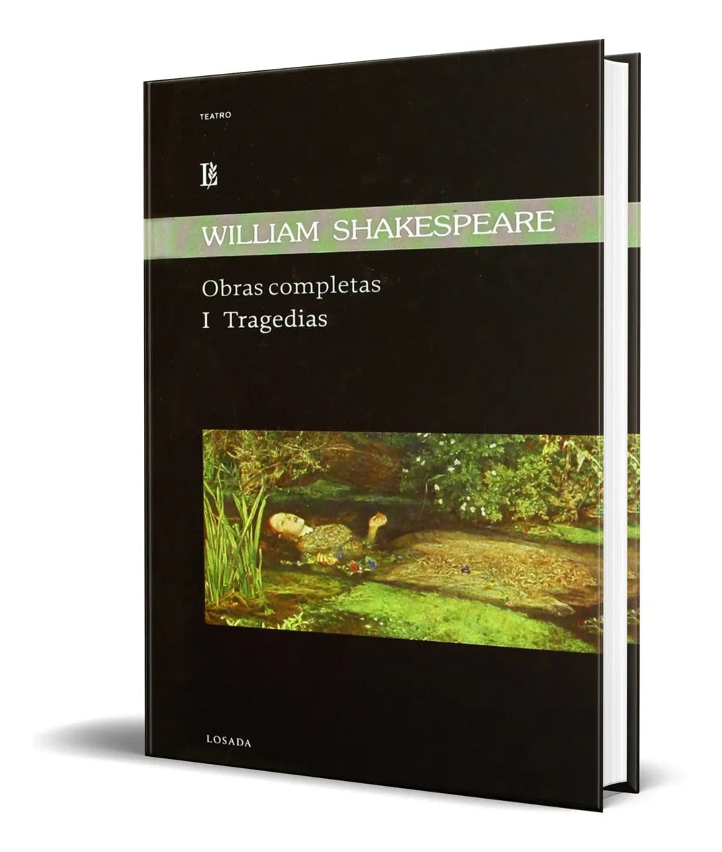 Portada de Libro Shakespeare [ Obras Completas 1 Tragedias ] Original