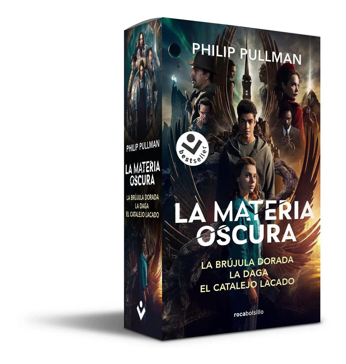 Portada de Estuche La Materia Oscura [ Saga 3 Libros ] Original