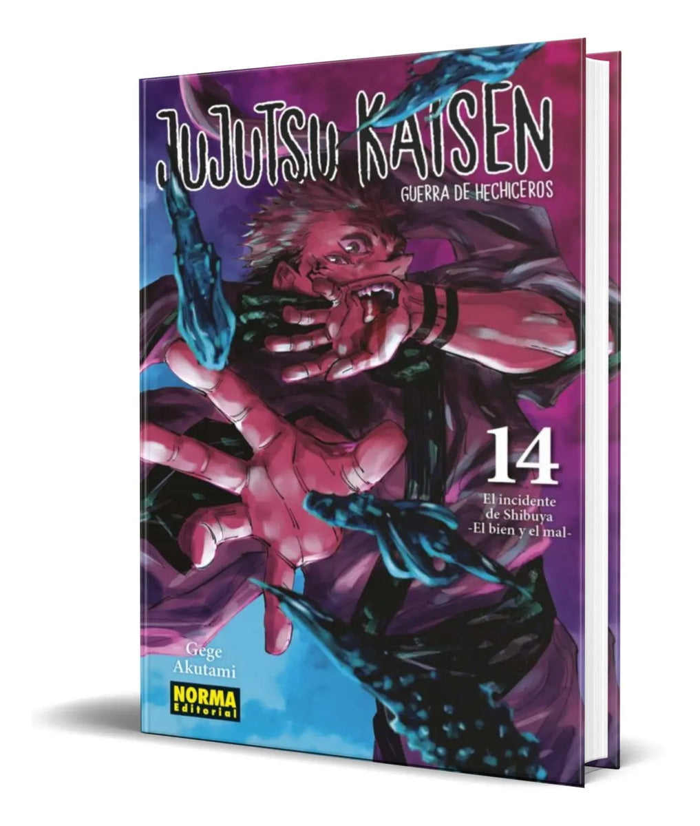 Portada de Libro Jujutsu Kaisen Vol.14 [ Guerra De Hechiceros] Original