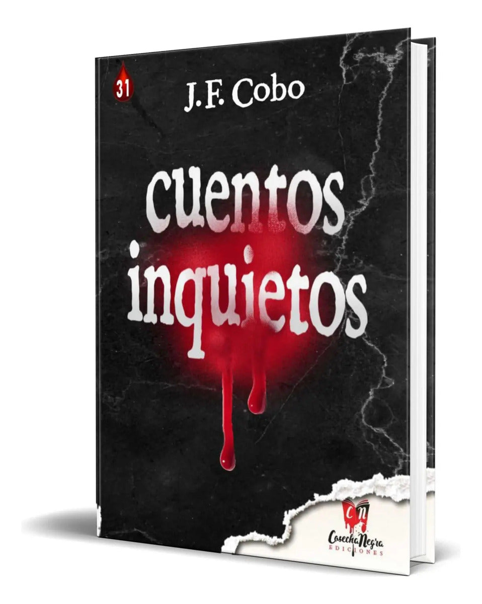 Portada de Libro Cuentos Inquietos [ Jose Francisco Cobo ] Original