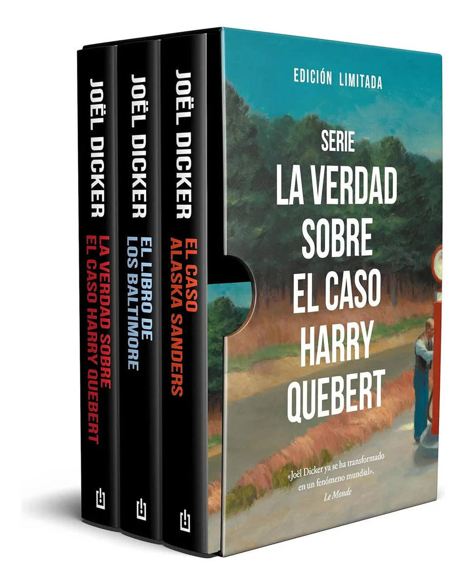 Portada de Estuche + 3 Libros [ Adictos A Dicker ] Caso Harry Quebert