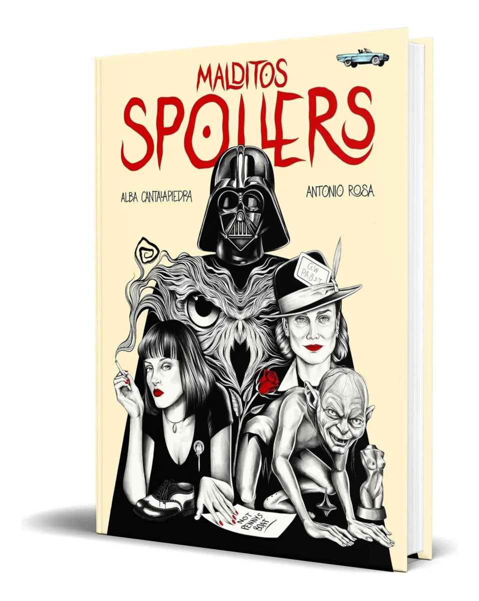 Portada de Libro Malditos Spoilers [ Alba Cantalapiedra ] Original