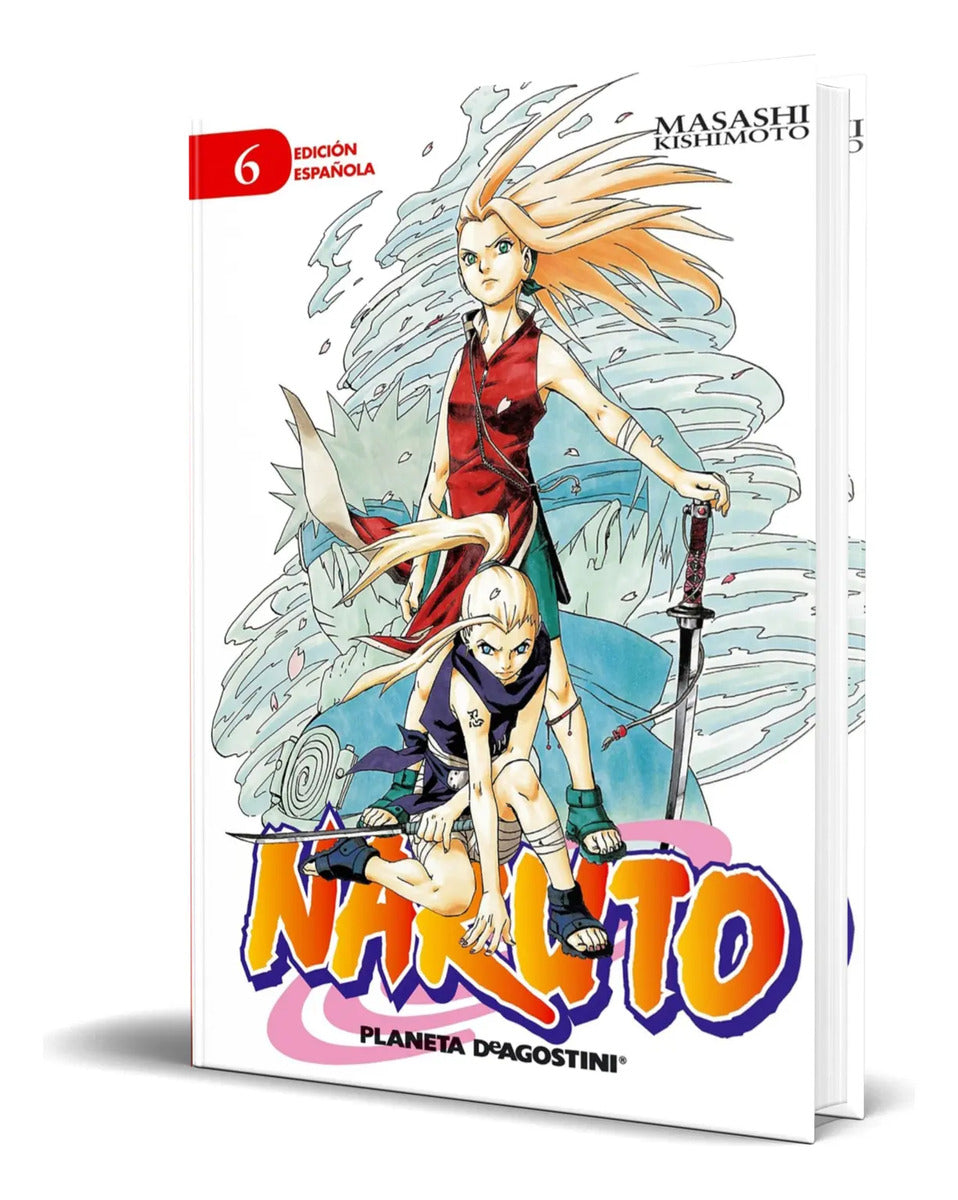 Portada de Libro Naruto Vol.6 [ Masashi Kishimoto ] Original