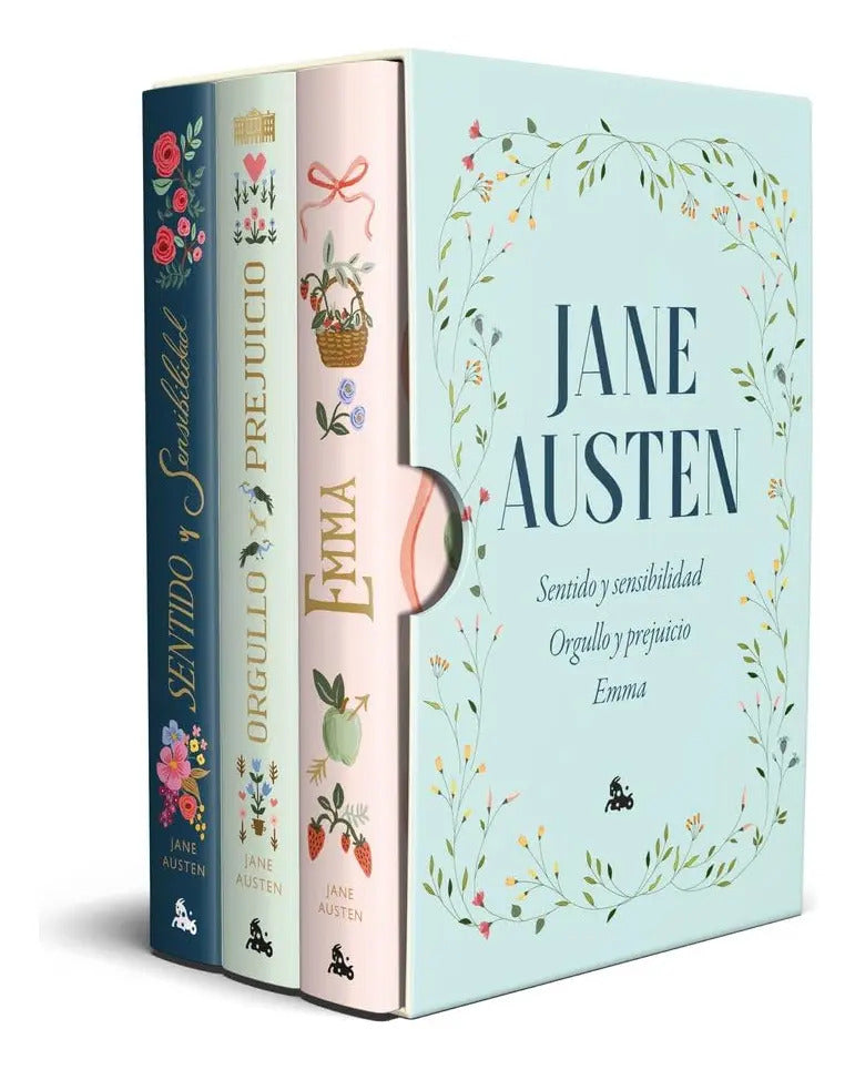 Portada de Estuche Jane Austen [ Pasta Dura ] 3 Novelas | Ed. Austral
