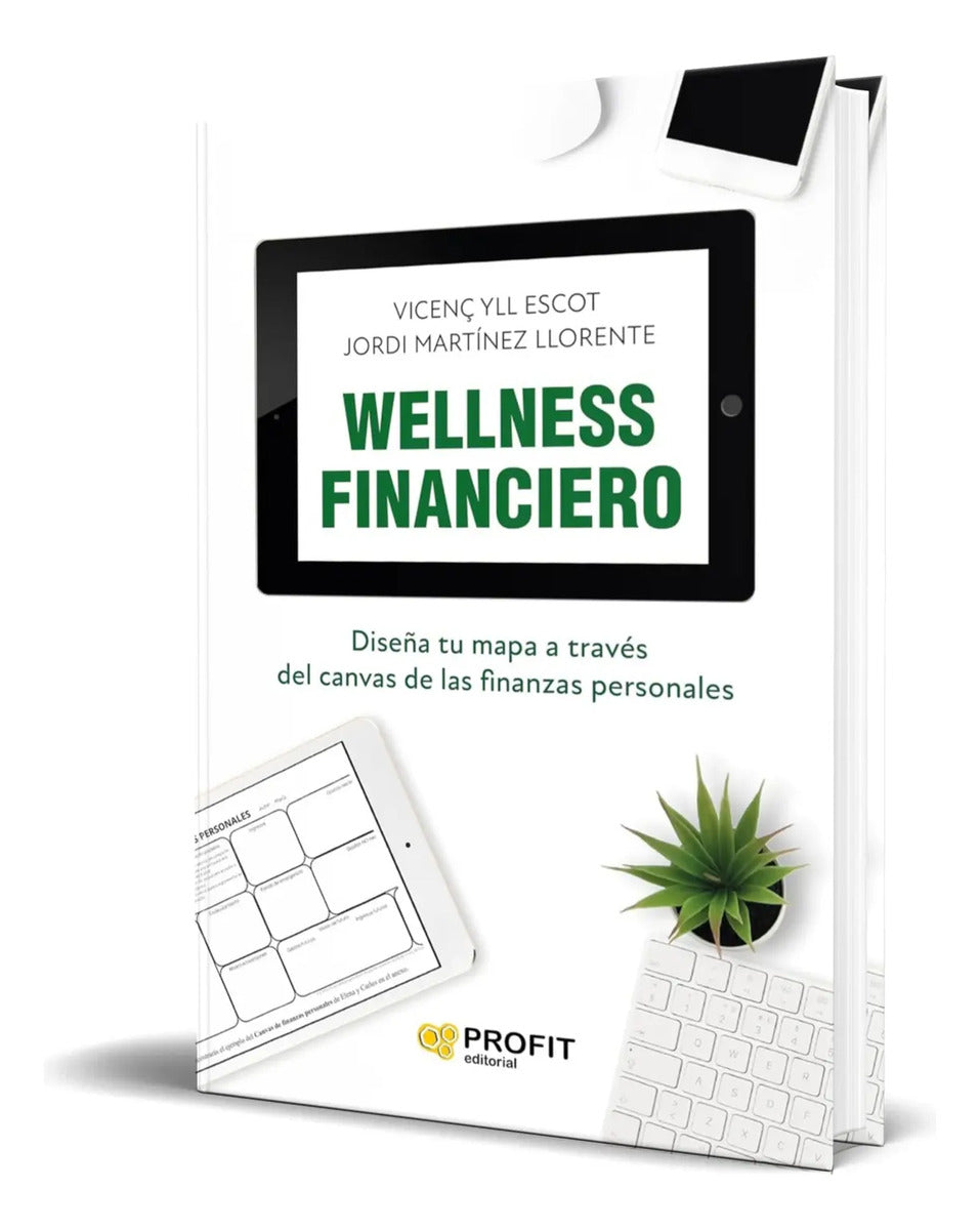 Portada de Libro Wellness Financiero Diseña Tu Mapa A Través Del Canvas