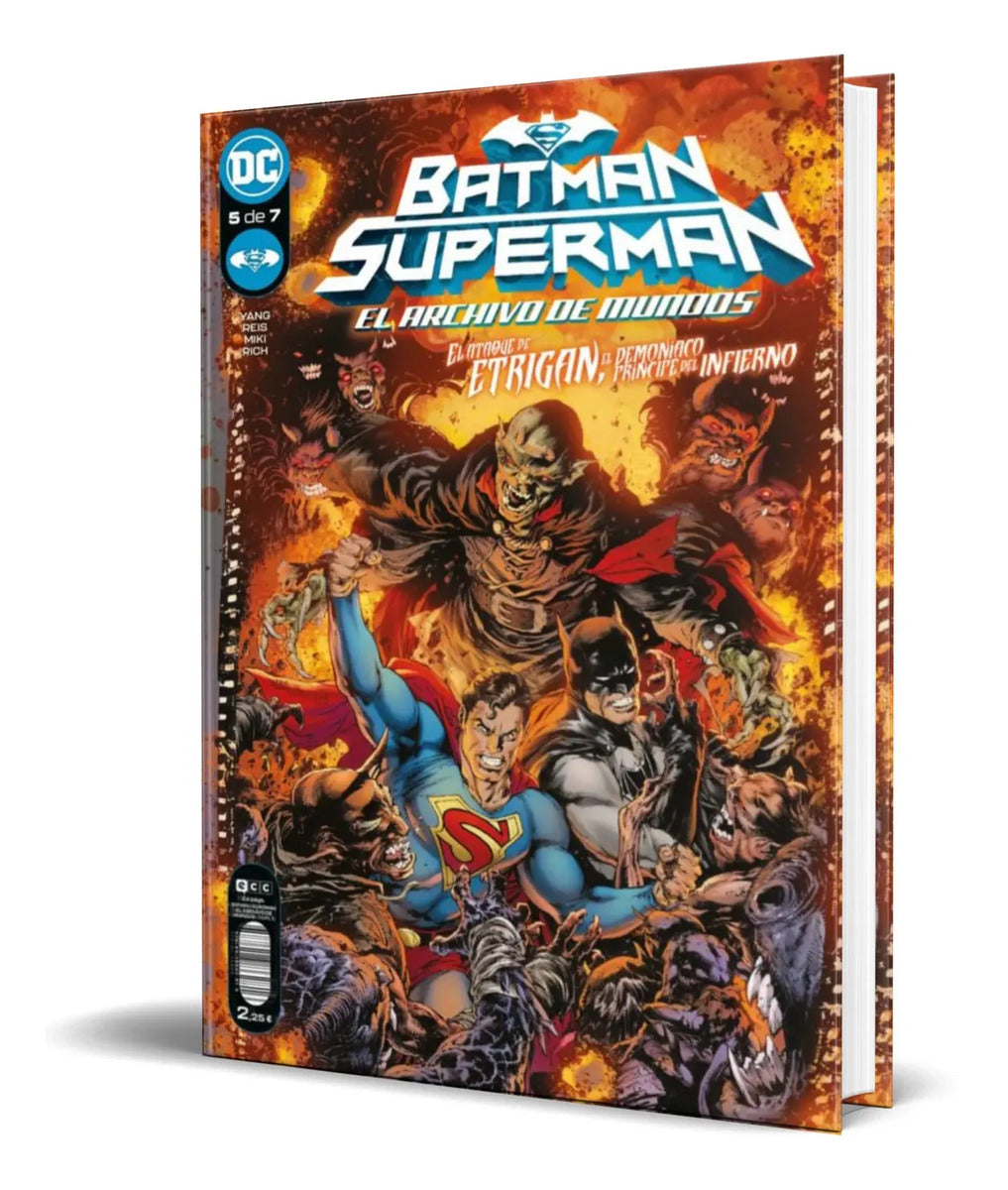 Portada de Batman | Superman [ El Archivo De Mundos Vol. 5 ] Original