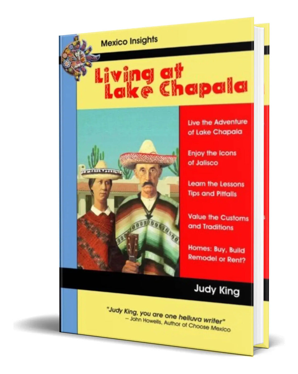 Portada de Libro Living At Lake Chapala [ Ms Judy King ] Original