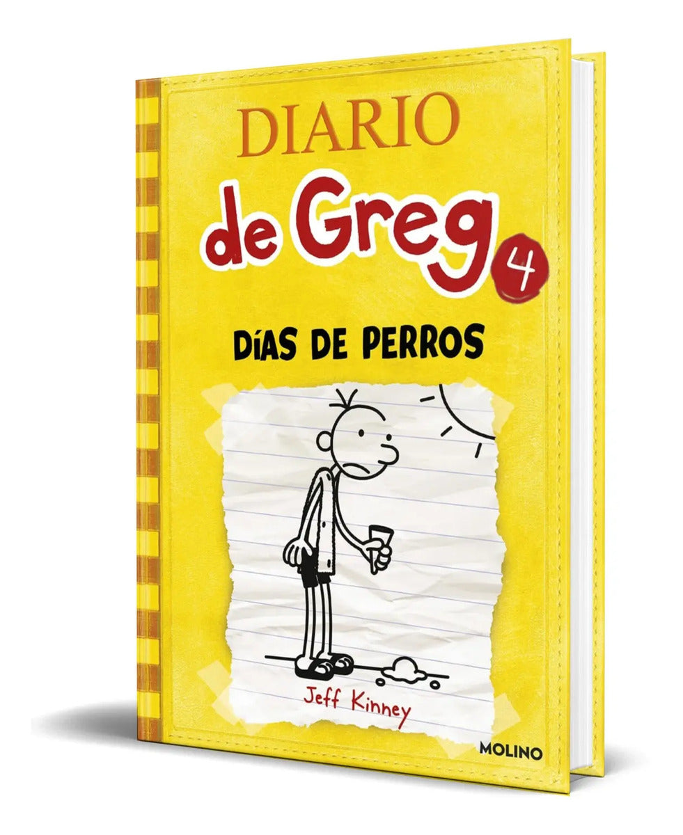 Portada de Libro Diario De Greg Vol.4 [ Pasta Dura ] Original