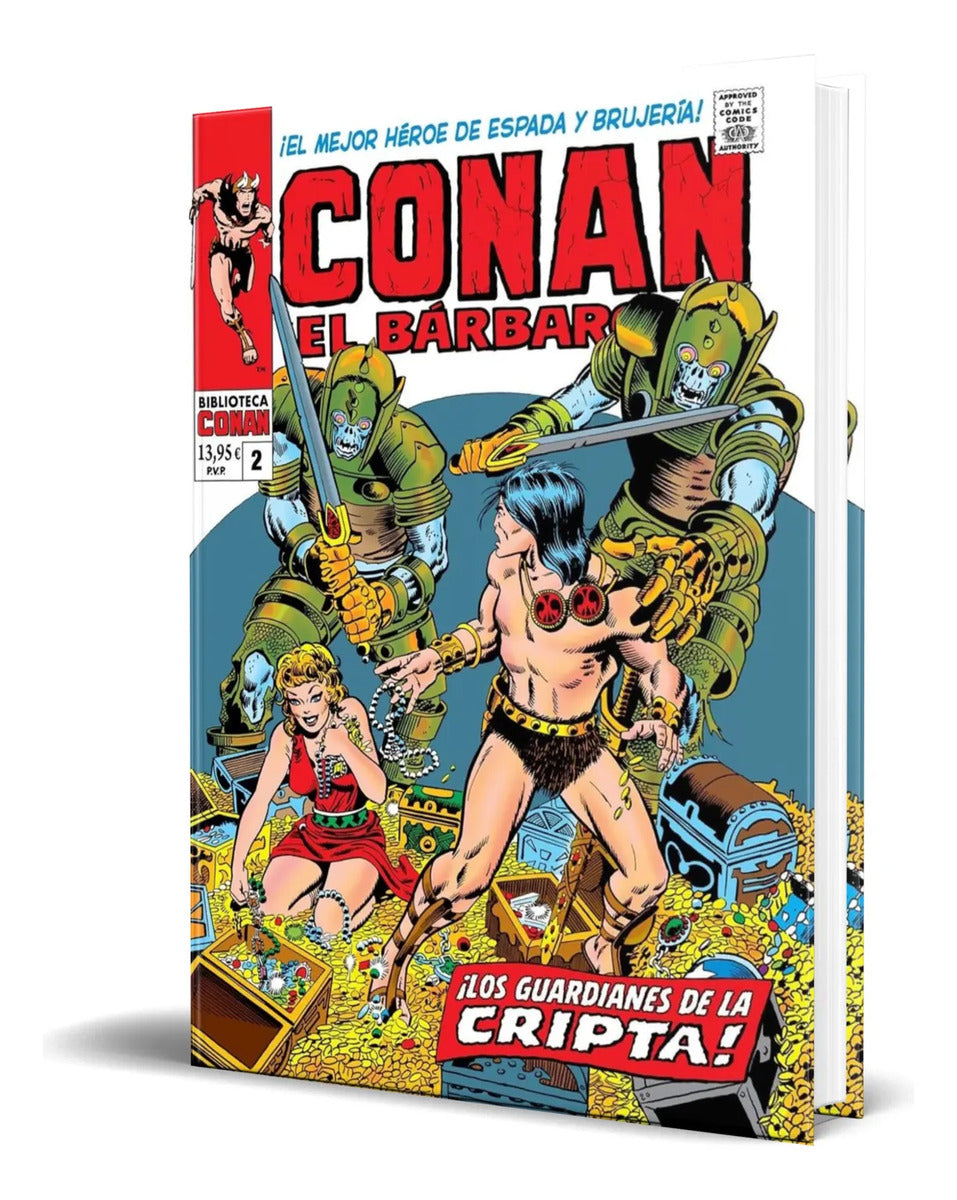 Portada de Libro Conan El Bárbaro Vol.2 [ Roy Thomas ] Original