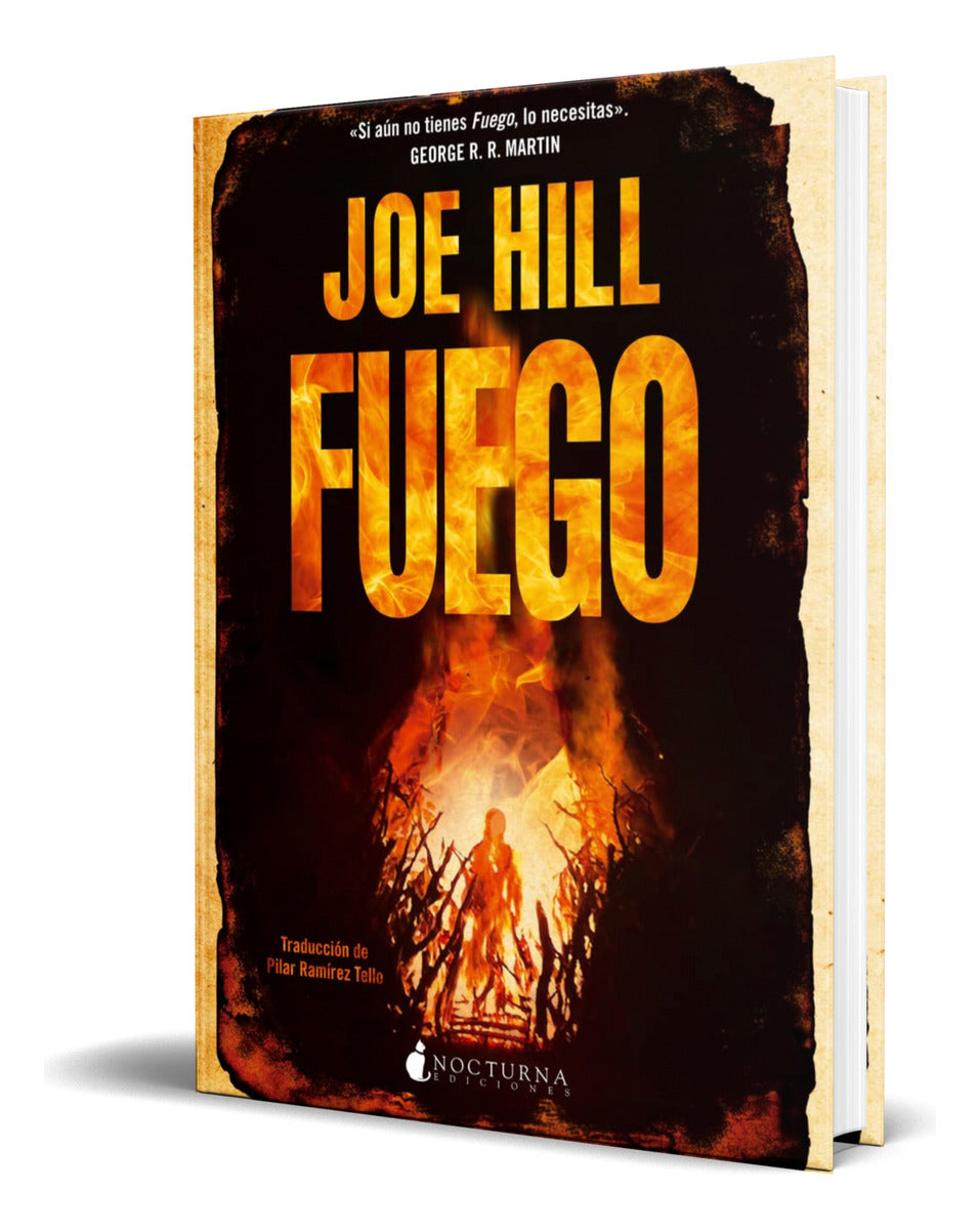 Portada de Libro Fuego [ Joe Hill ] Original