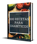 Portada de Libro 500 Recetas Para Diabéticos: Cocina Fácil [ Original ]