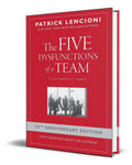 Portada de Libro The Five Dysfunctions Of A Team [ Original ]