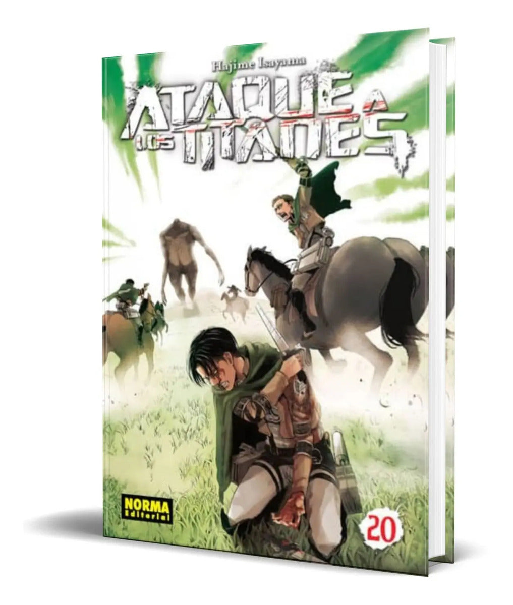 Portada de Libro Ataque A Los Titanes Vol.20 [ Hajime Isayama] Original