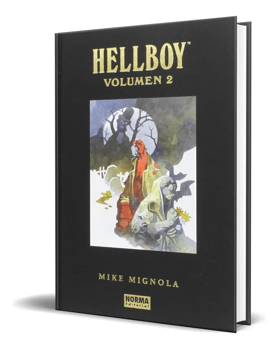 Portada de Libro Hellboy Integral Vol.2 [ Mike Mignola ] Original