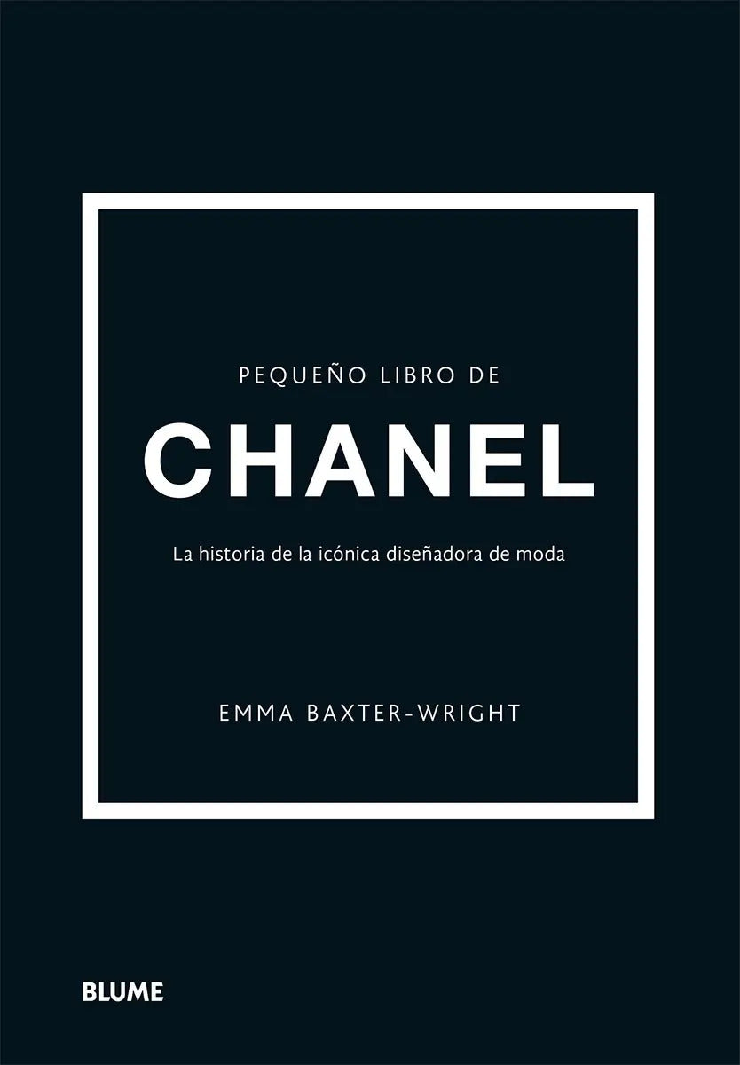 Portada de Pequeño Libro De Chanel. Emma Baxter Wright. Blume