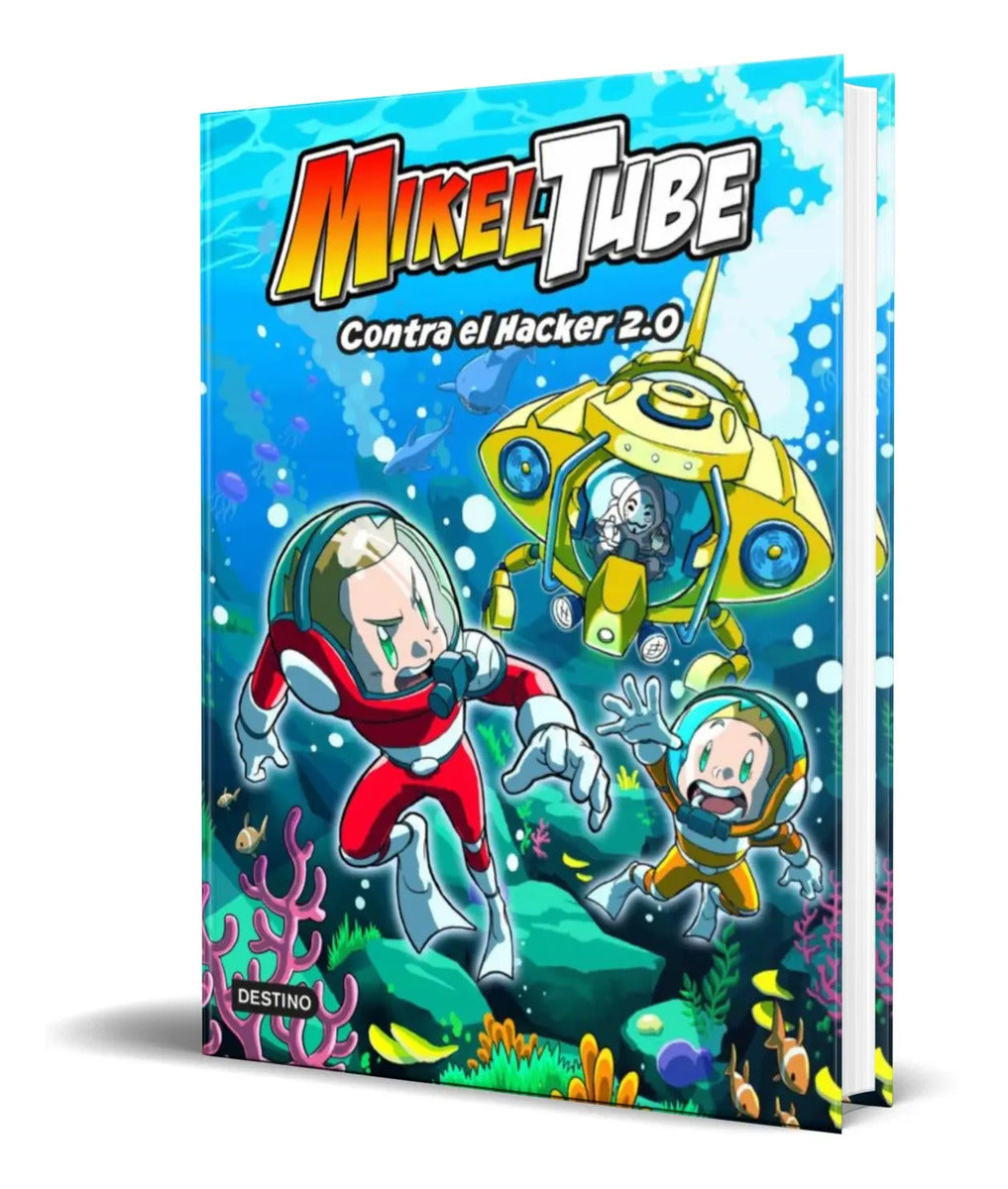 Portada de Libro Mikeltube 4 [ Contra El Hacker 2.0 ] Pasta Dura