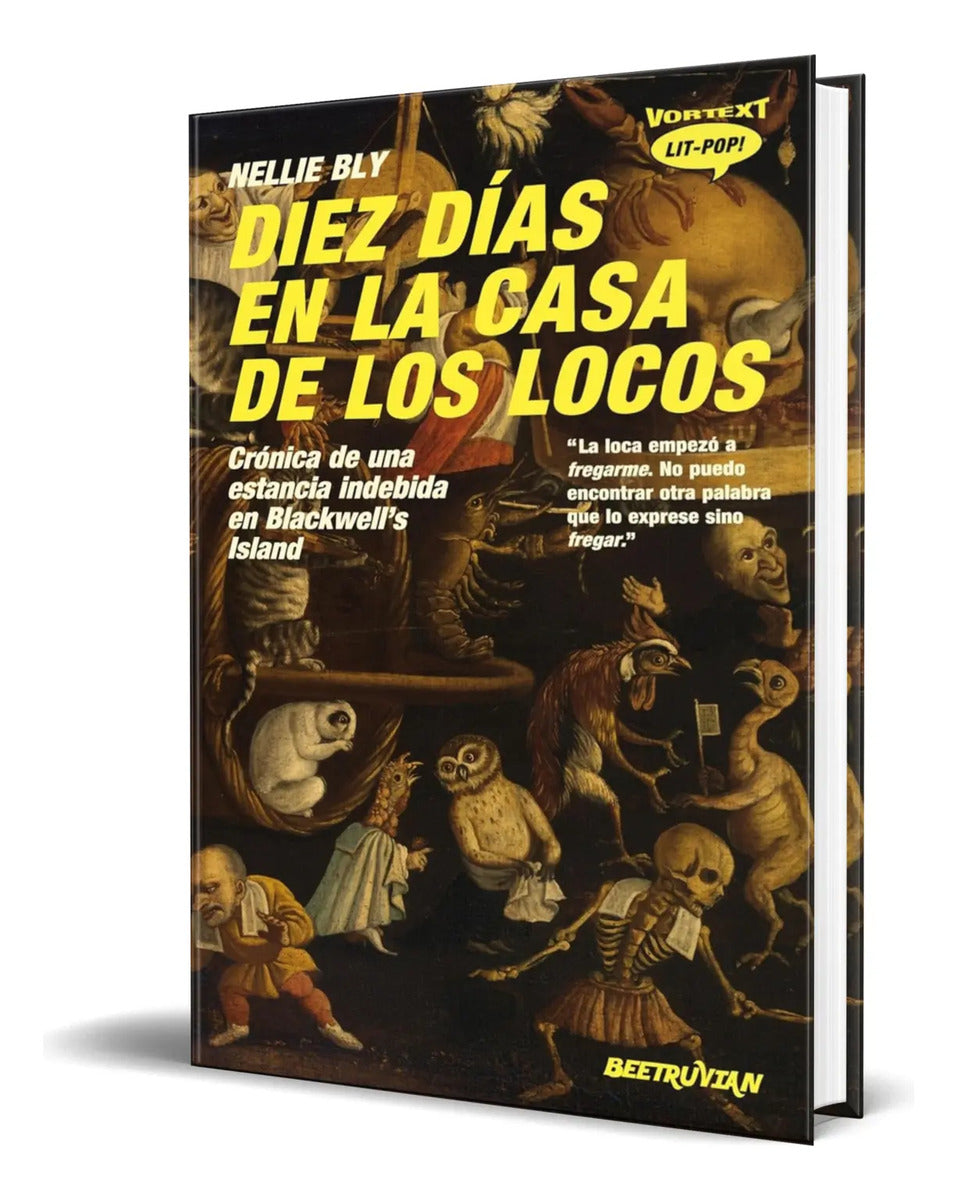 Portada de Libro Diez Días En La Casa De Los Locos Nellie Bly Original
