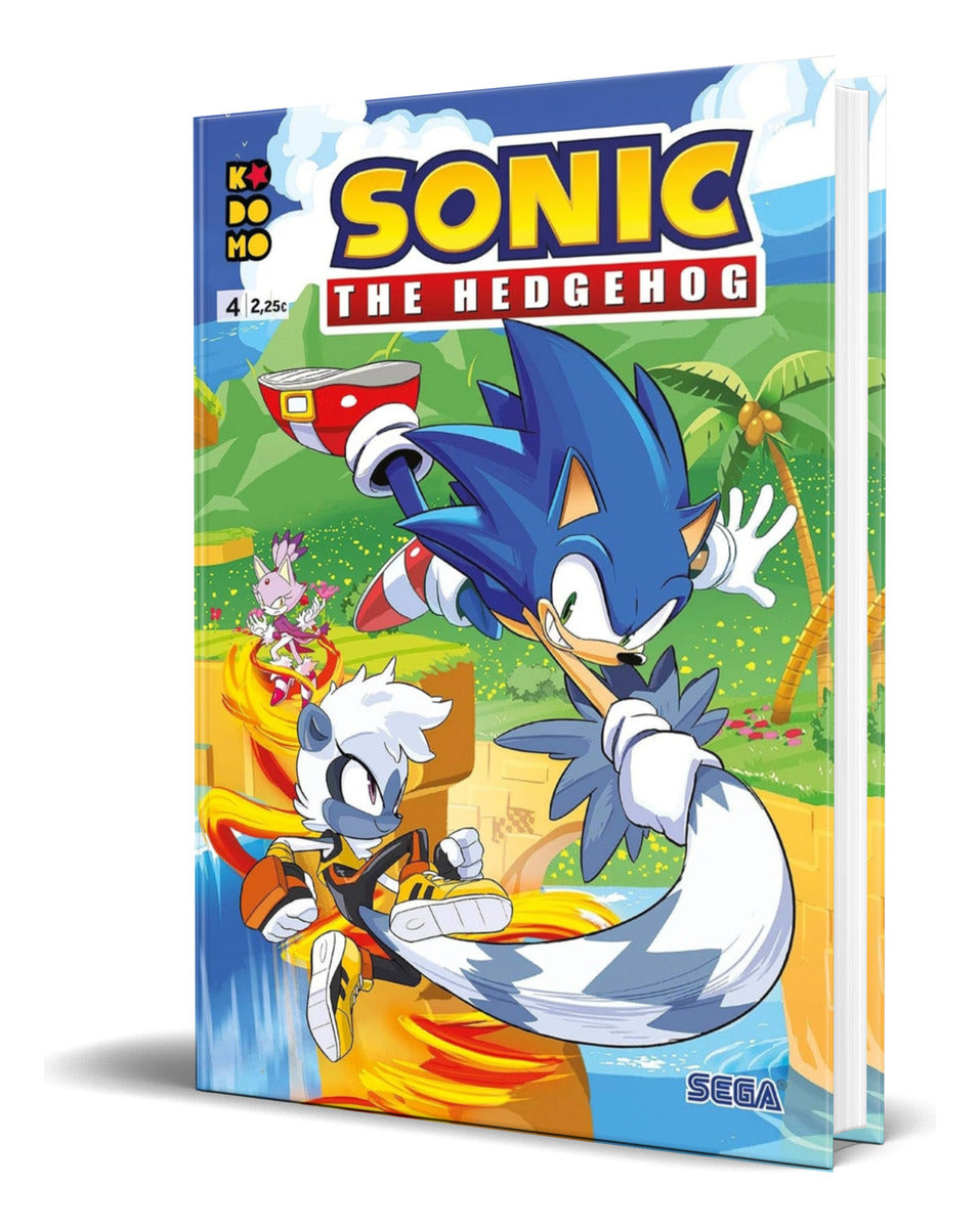 Portada de Libro Sonic [ The Hedhegog Vol.4 ] Original