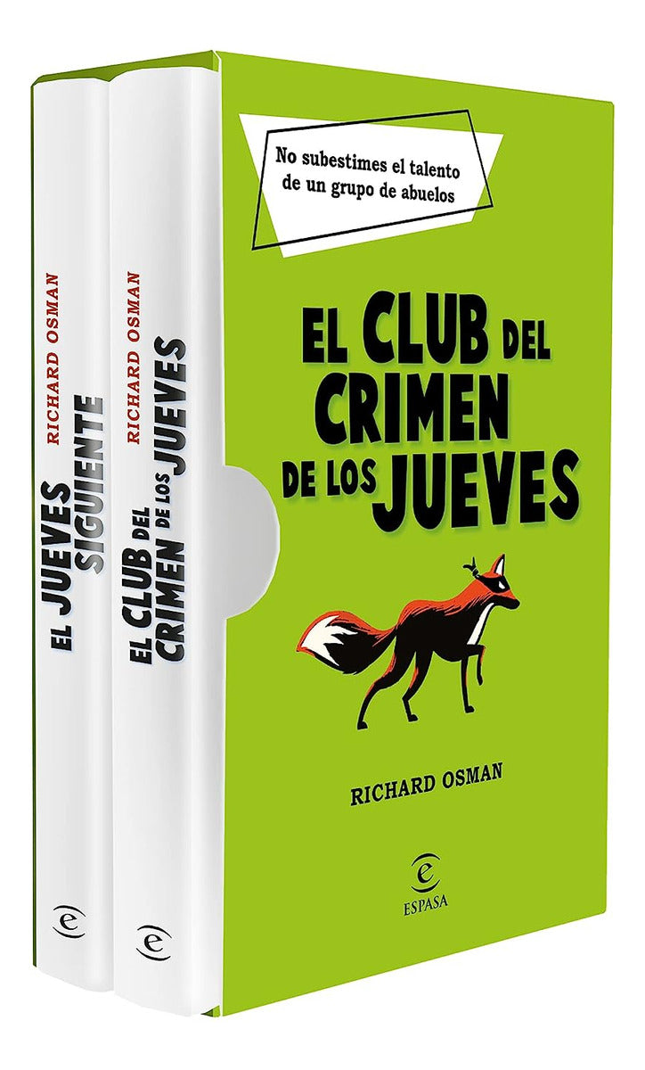 Portada de Pack Estuche El Club Del Crimen De Los Jueves [ Original ]