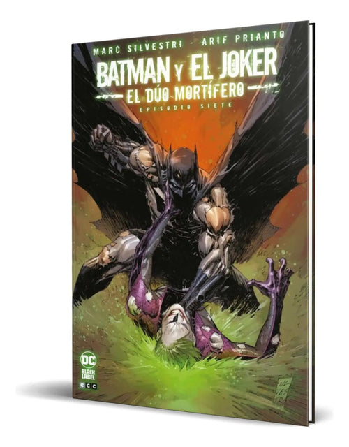 Portada de Cómic Batman Y El Joker [ El Duo Mortifero Vol. 7 ] Original