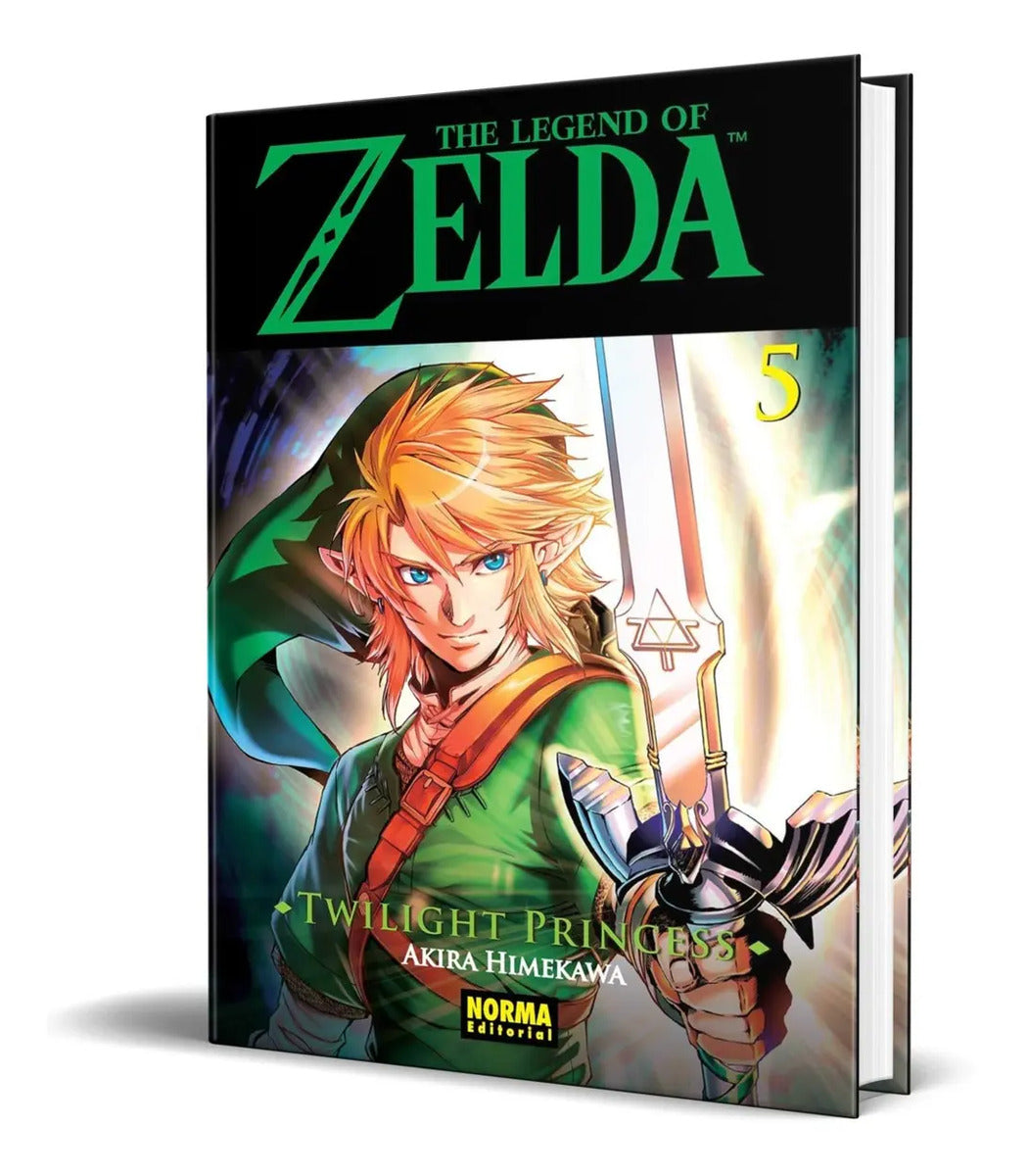 Portada de Libro Legend Of Zelda 5 Twilight Princess [ Manga ] Español